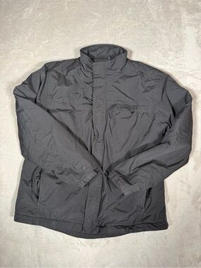 Timberland Men's Black Windbreaker Jacket